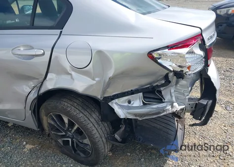 2015 Honda Civic Ex z USA, uszkodzony, nr VIN 19XFB2F89FE216734